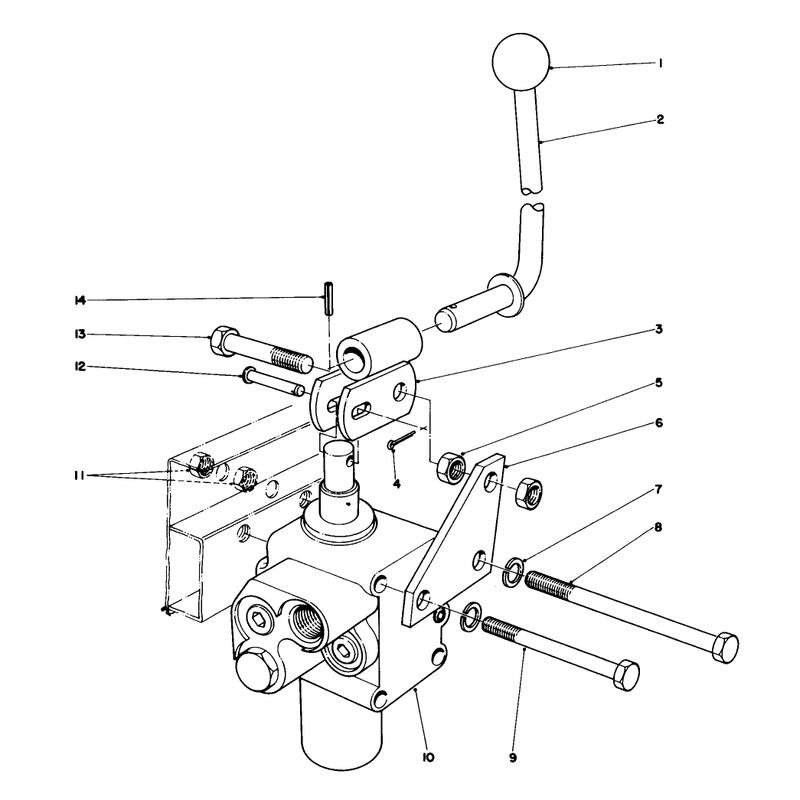 Valve and Lever Assembly