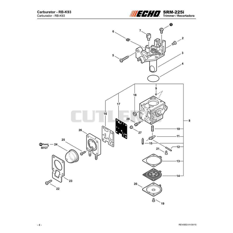 Carburetor - RB-K93