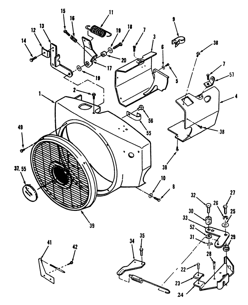 Blower Housing And Governor