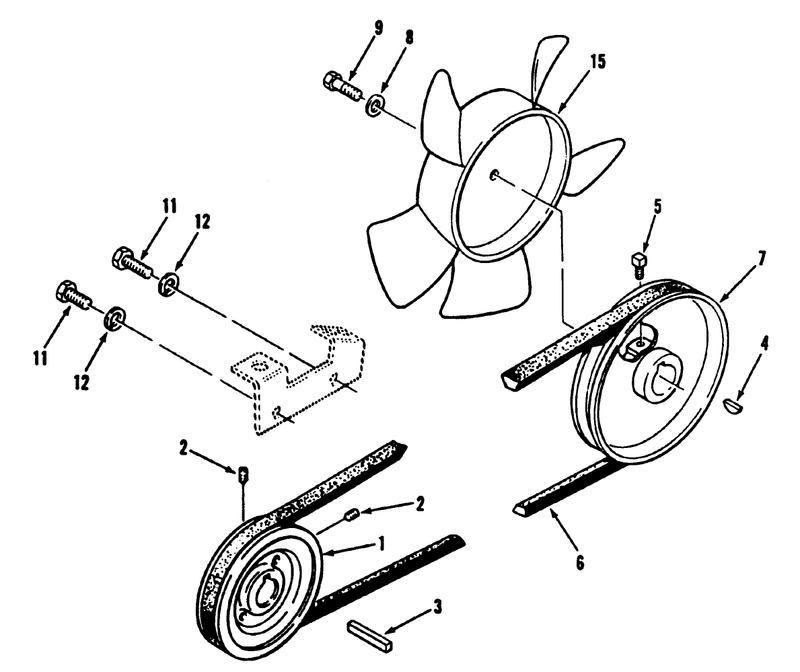 Drive Belt And Pulleys