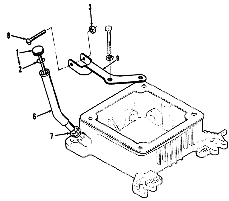Oil Fill Tube And Bracket