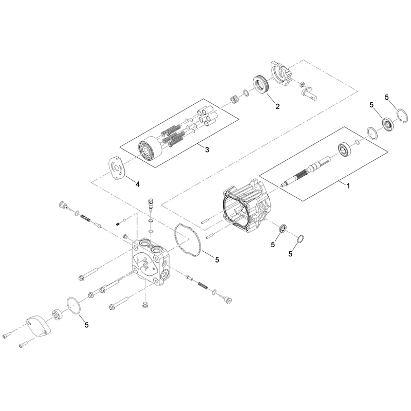 Hydraulic Pump Assembly No 109-4988