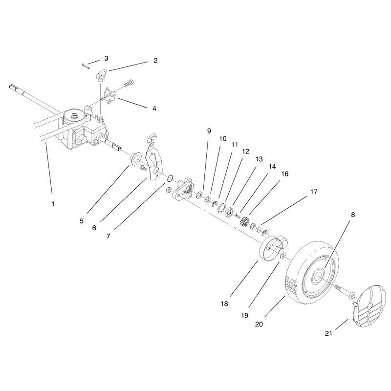 Rear Axle Assembly