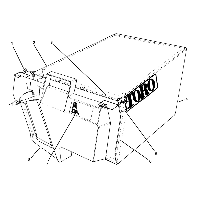 Grass Bag Assembly No 11-0189