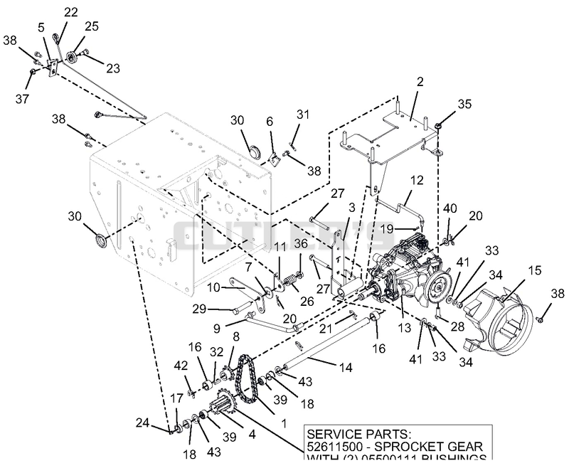 Hydrostatic Drive - Track