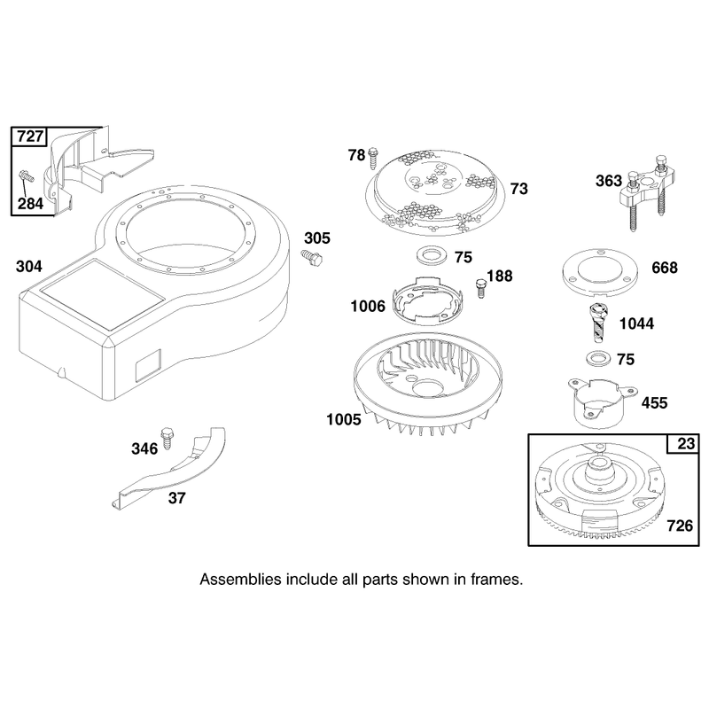 Engine Briggs and Stratton Model 28n777-0174-01