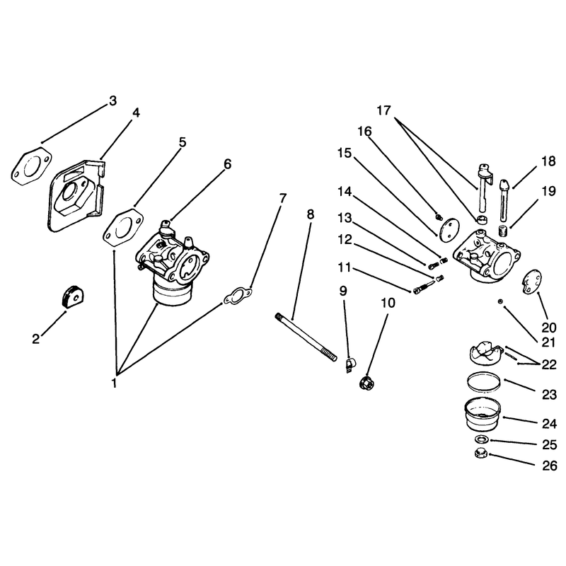 Fuel System Engine Kohler Model No Cv14 S 1429