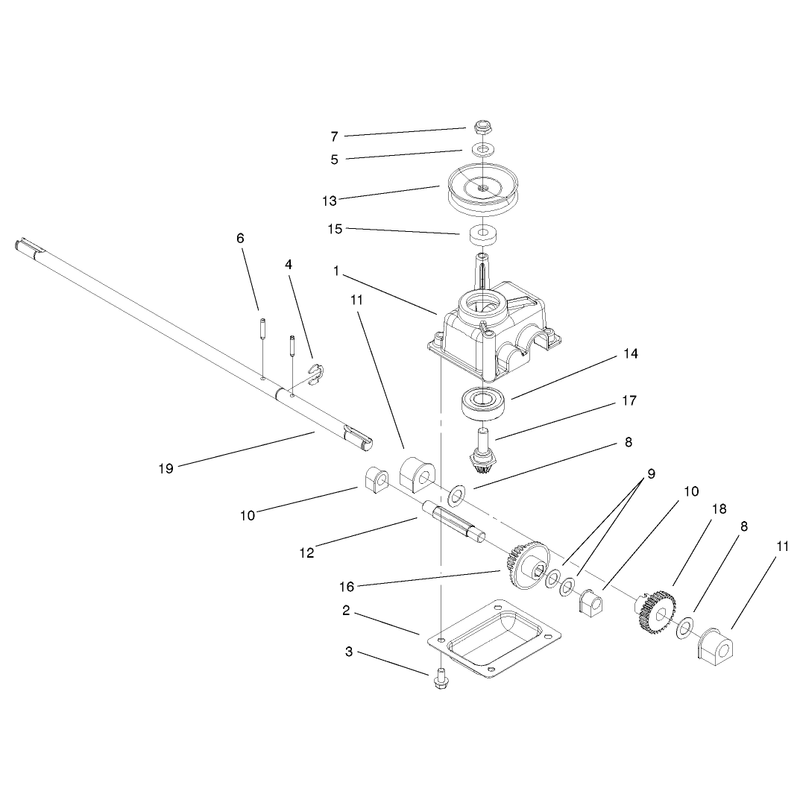 Gear Case Assembly