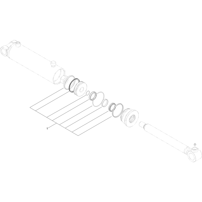 Hydraulic Cylinder Assembly No 145-4446
