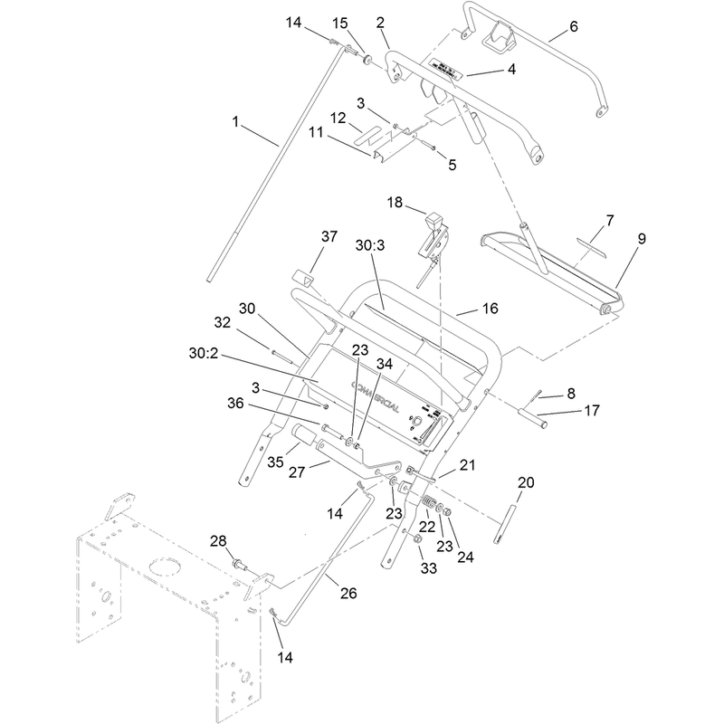 Handle and Control Assembly