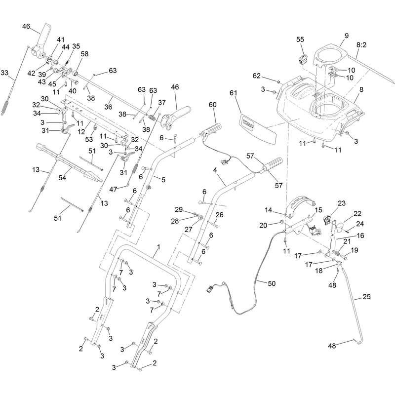 Handle and Control Assembly