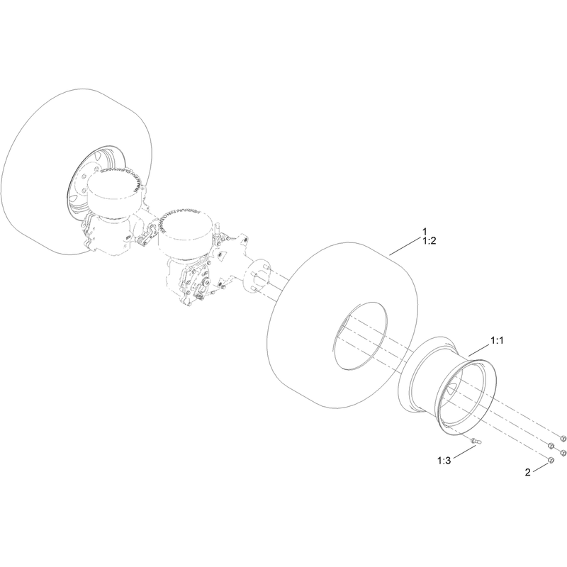 Rear Wheel Assembly