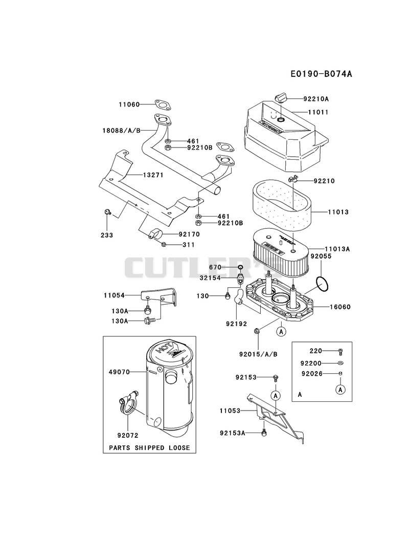 AIR-FILTER/MUFFLER