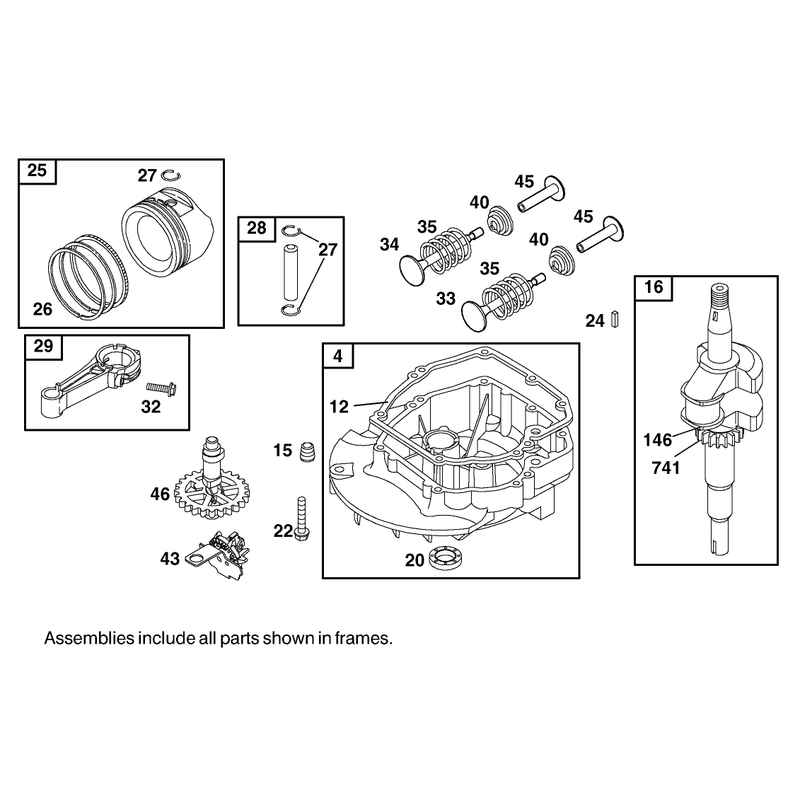 Engine Briggs and Stratton Model 12h802-1767-E1