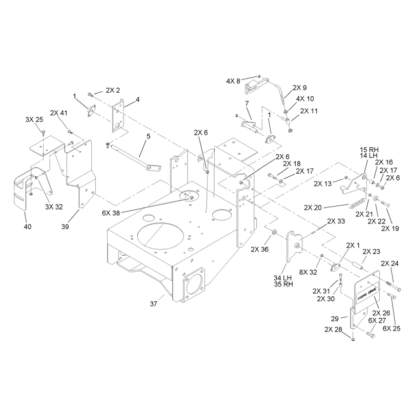 Pivot and Linkage Assembly