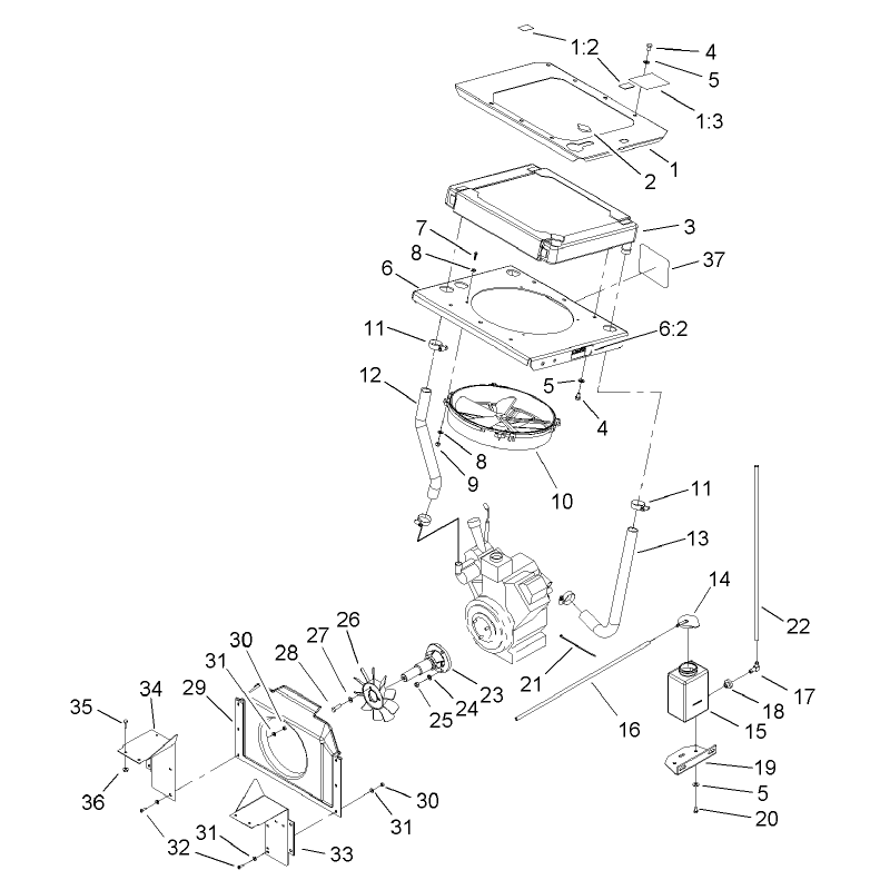 Cooling System Assembly