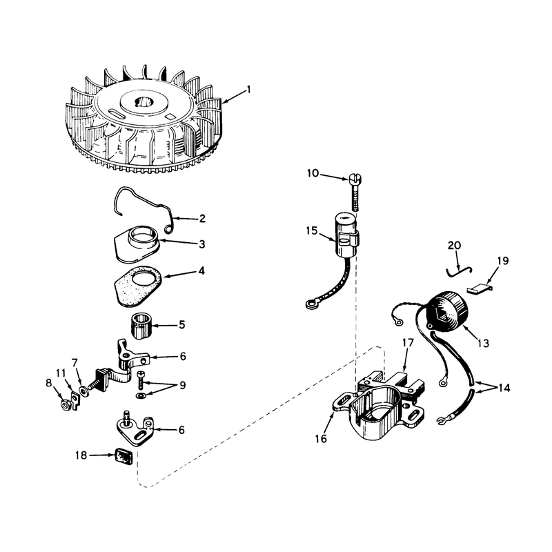 Magneto No 610793 Used on All Models