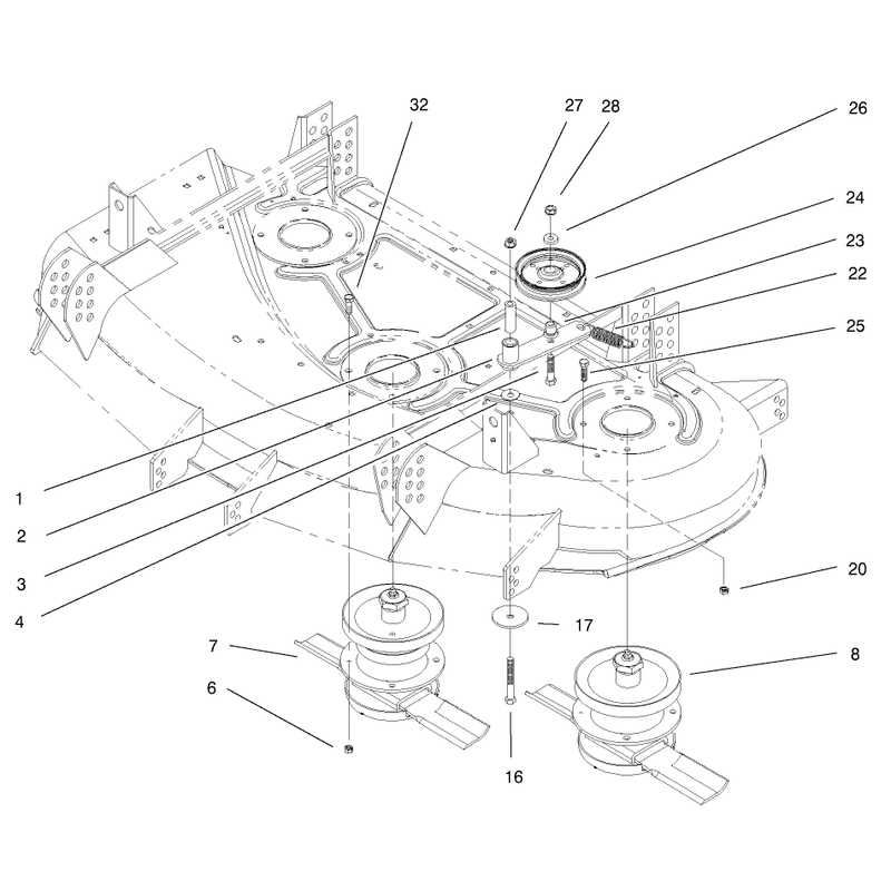 Spindle and Idler Assembly