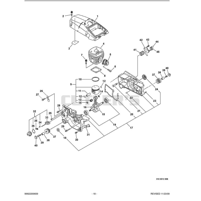 Engine, Cylinder Cover
