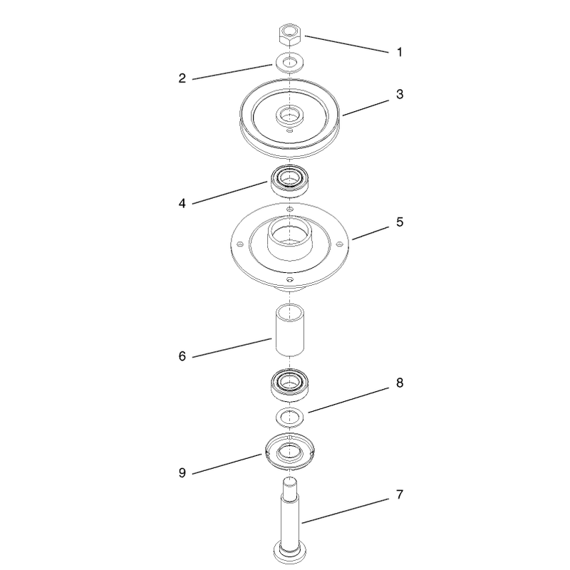 Spindle Housing Assembly No 104-6316