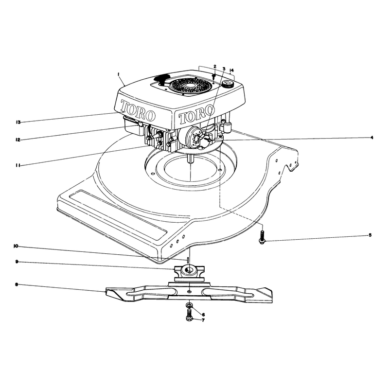 Engine Assembly Model No 16930
