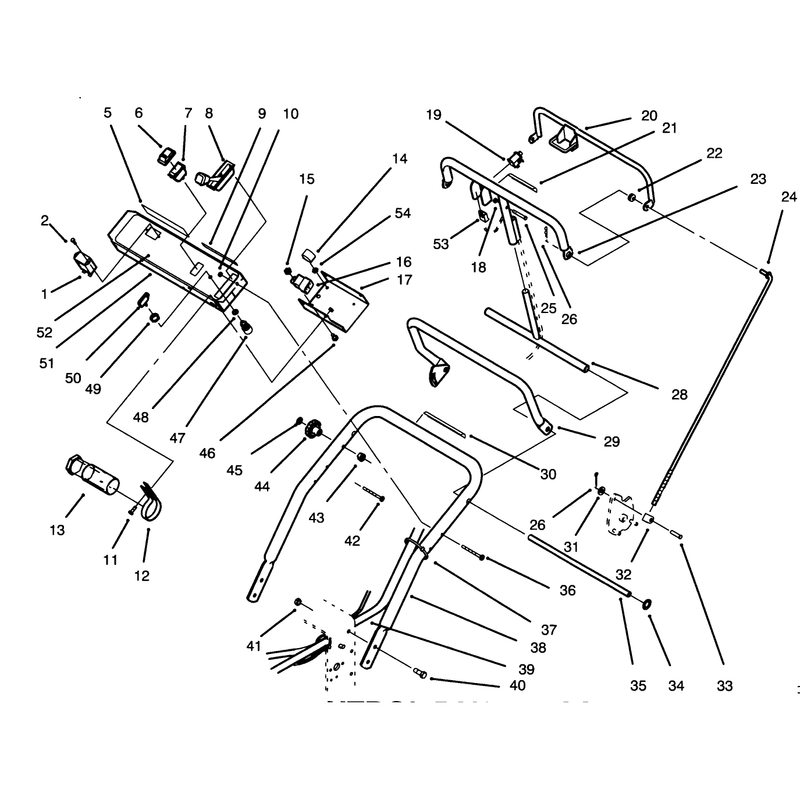 Handlecontrol Panel Assembly