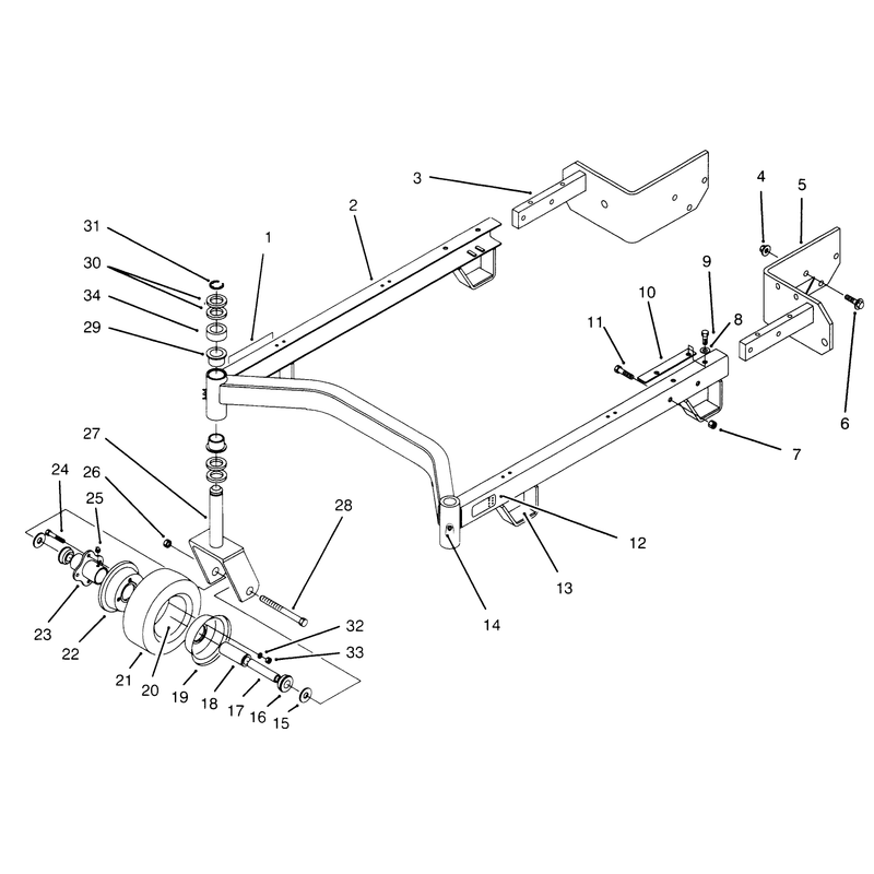 Carrier Frame Assembly