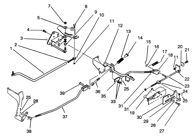 Brake And Hydro Linkage