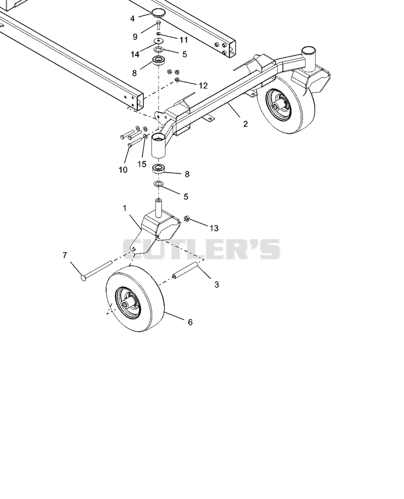 Front Caster Wheels