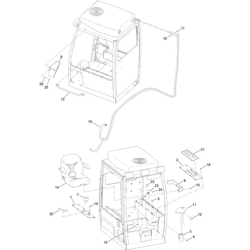 Operator Cab Assembly No 2
