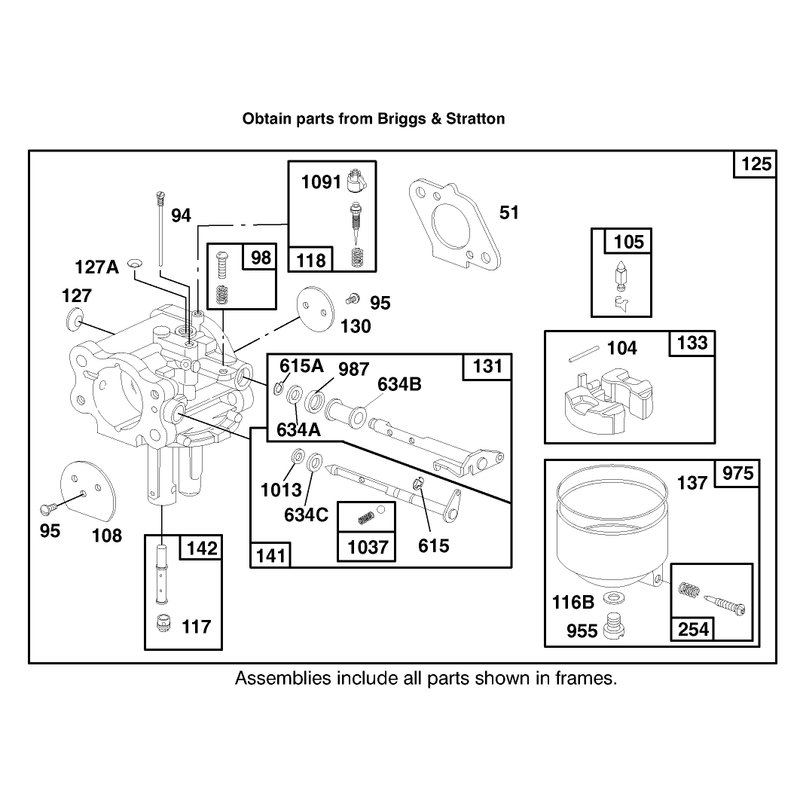 Engine Briggs and Stratton Model 303776-1188-A1
