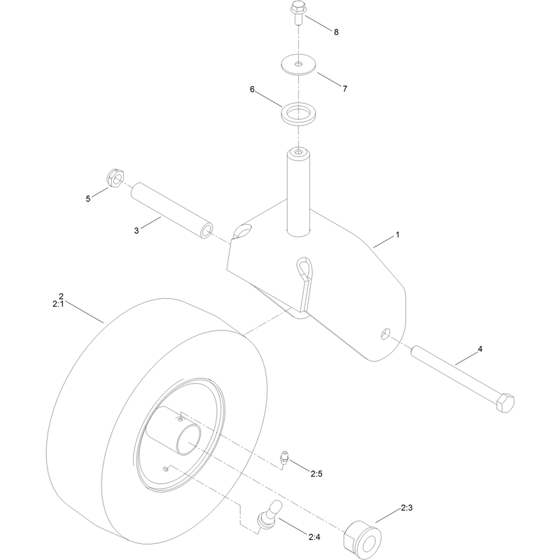 Caster Wheel Assembly