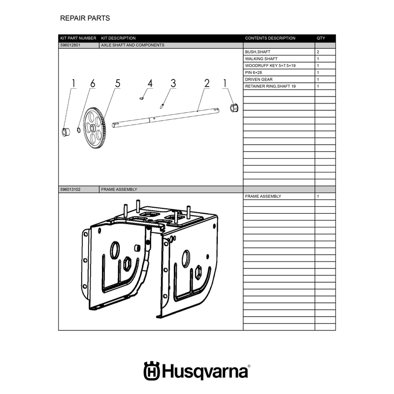 SHAFT AND GEAR ASSY