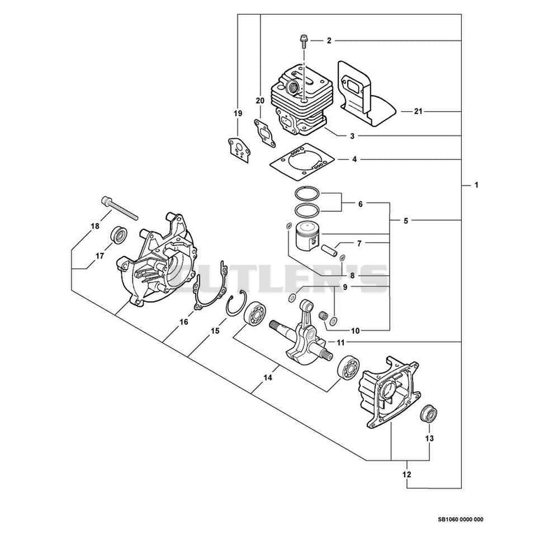 Engine, Short Block -- SB1060