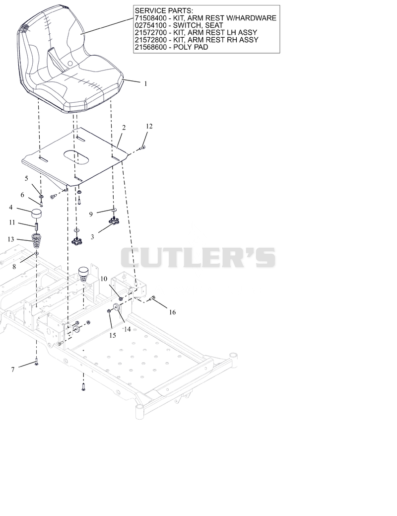 Seat and Seat Support
