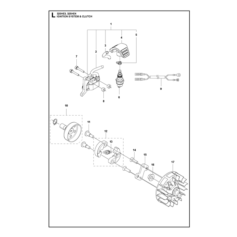 IGNITION SYSTEM AND CLUTCH