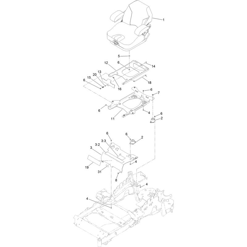Seat Mount Assembly