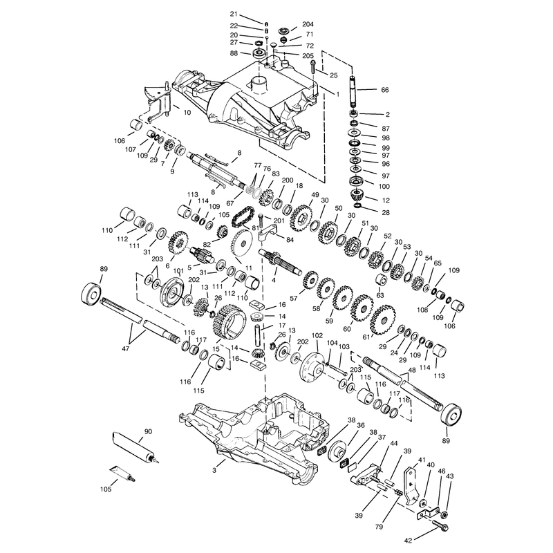 Peerless Transaxle 820-024820-024a