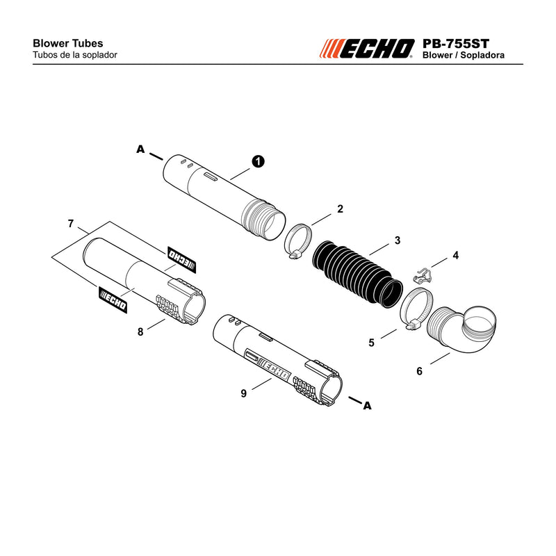Blower Tubes