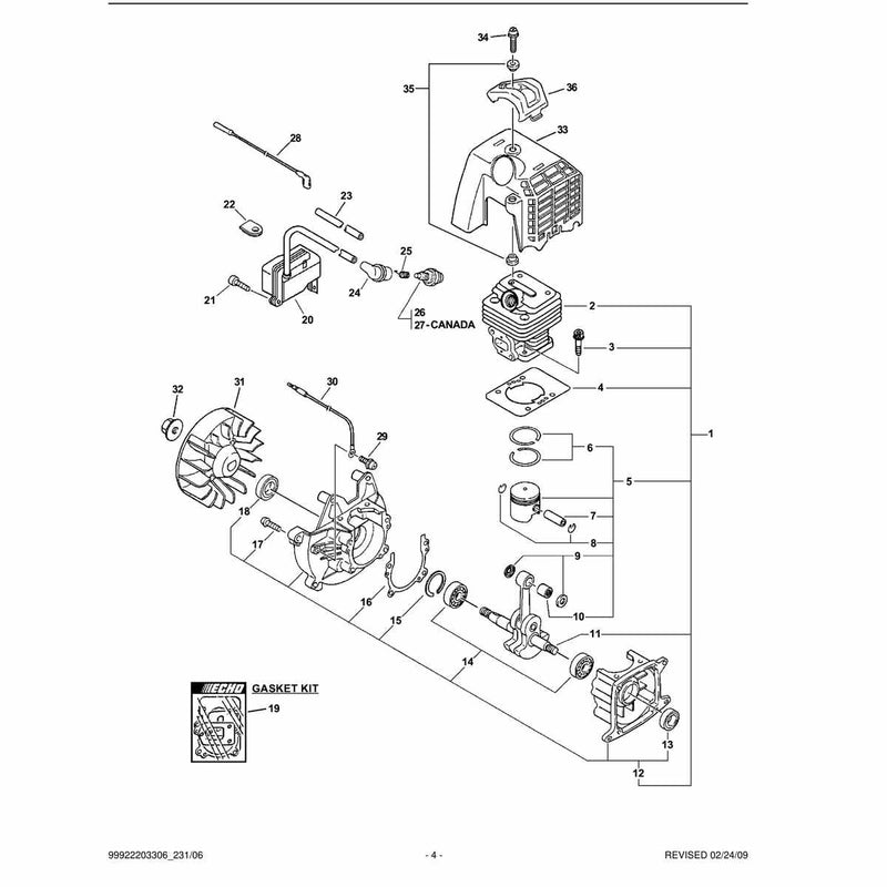 Engine, Short Block, Ignition, Cylinder Cover