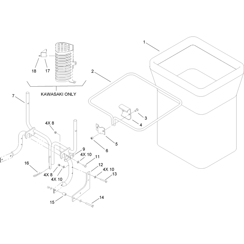 Bag and Frame Assembly