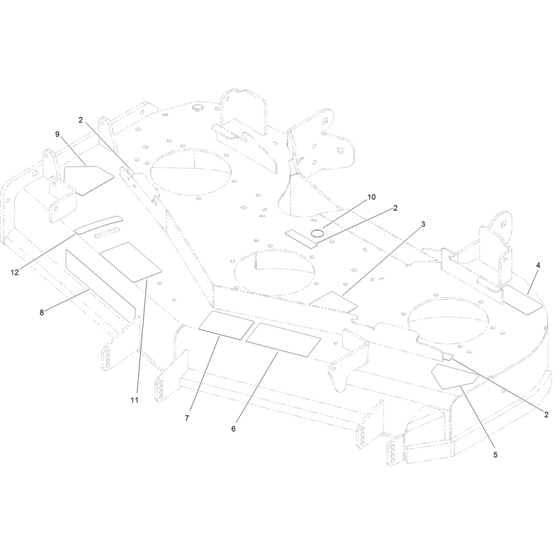 Deck Decal Assembly No. 114-5805