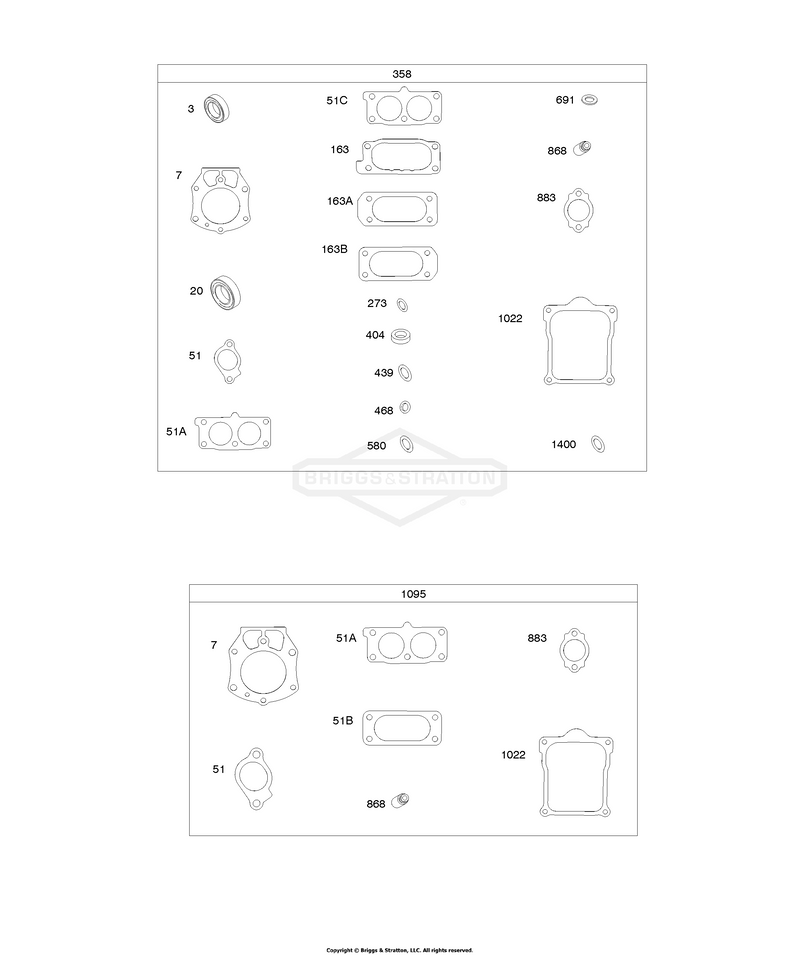 Engine Gasket Set, Valve Gasket Set