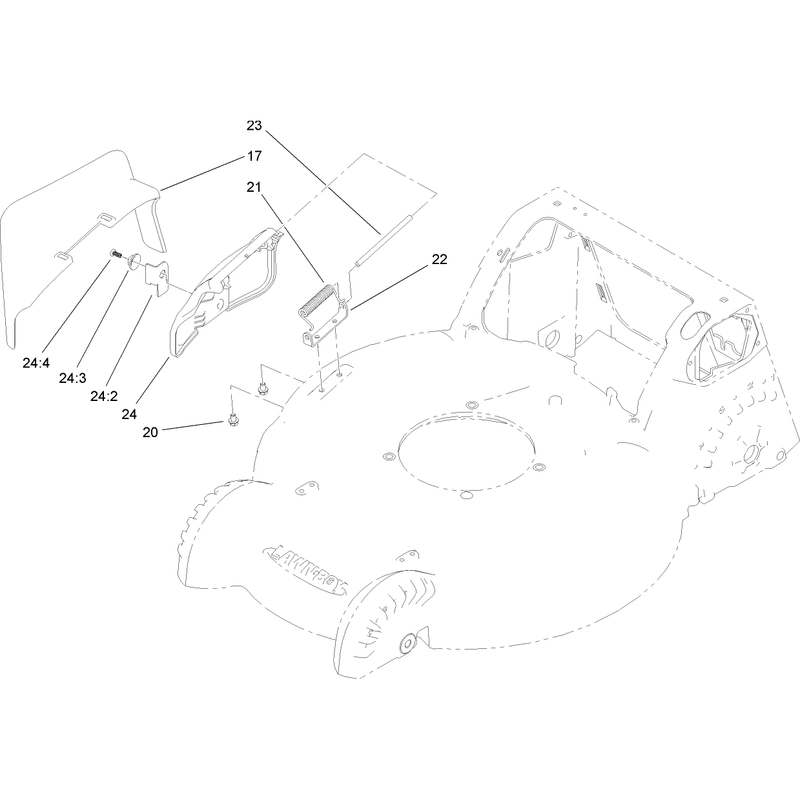 Discharge Door Assembly