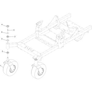 Caster Tire Assembly