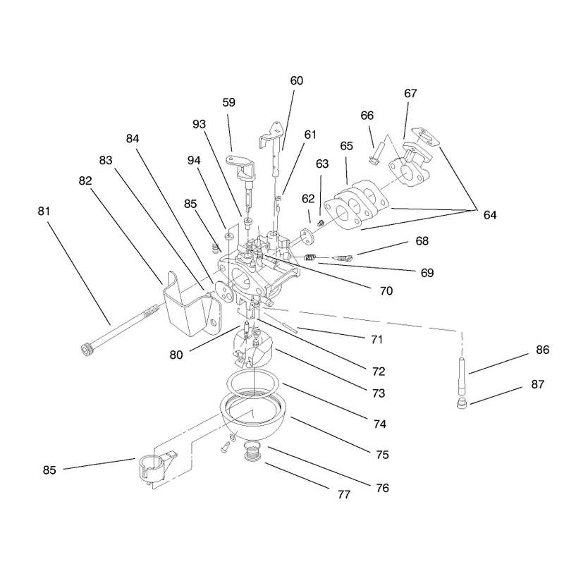 Engine Assembly (continued) Model No. 47pt6-4