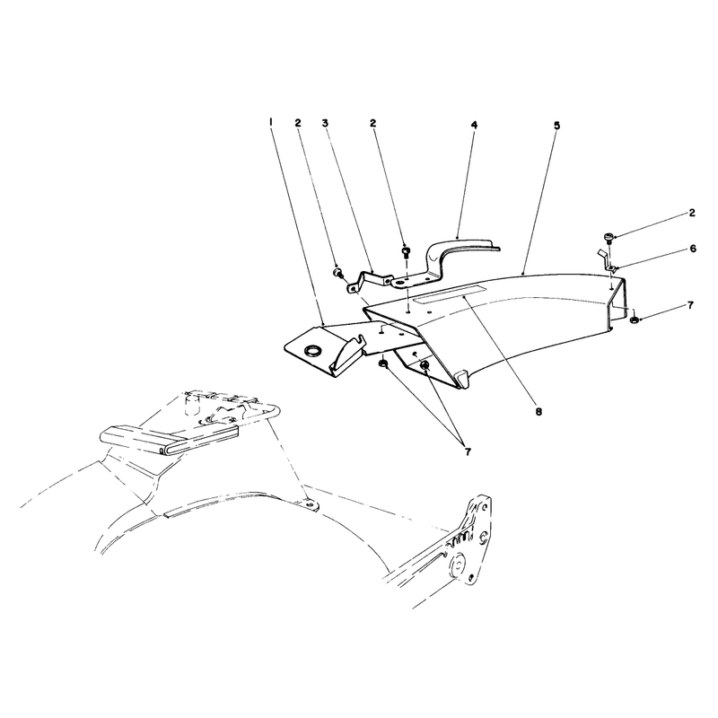 Side Discharge Chute Model No 59108 Optional