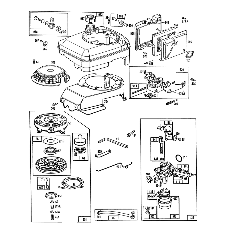 Engine Model No 124702-0137-01