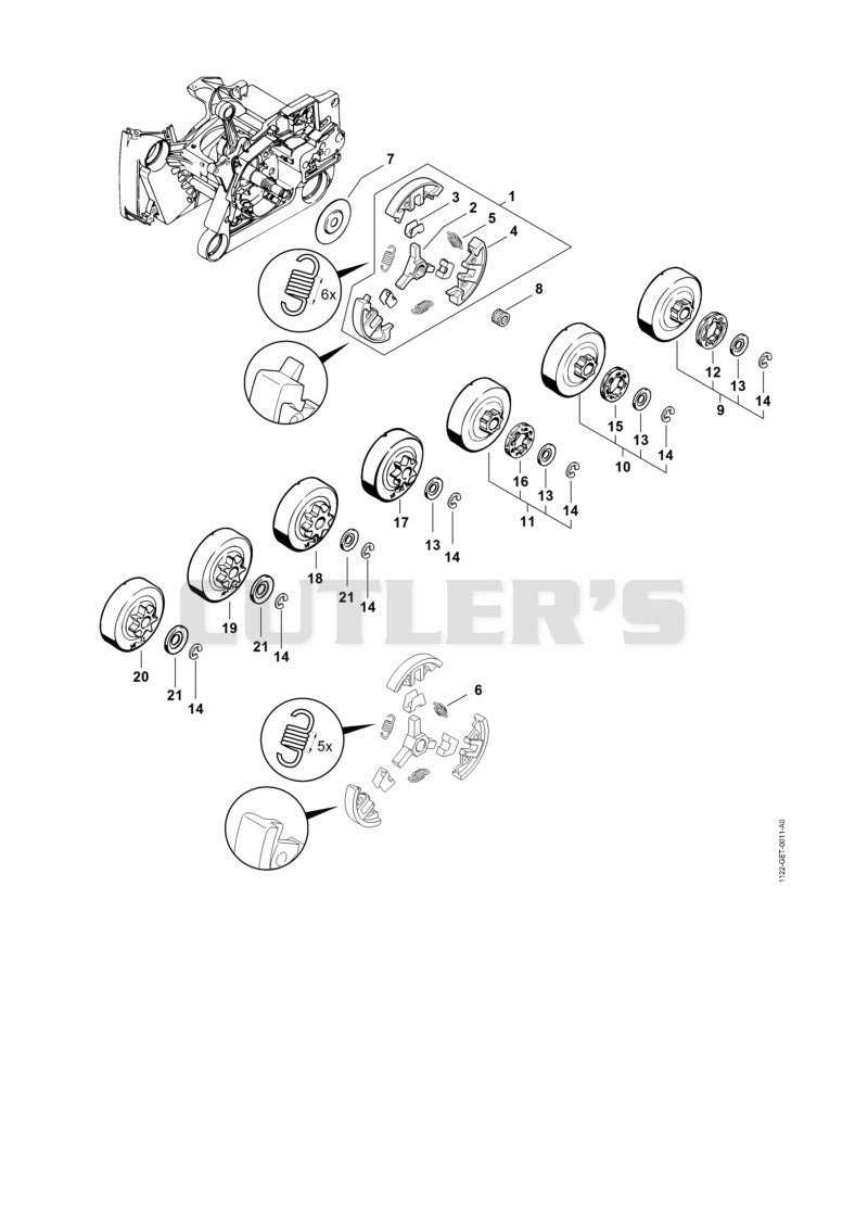 Clutch, Chain sprocket
