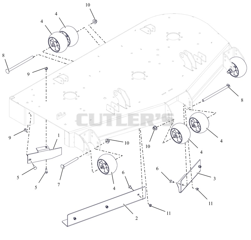 Anti-Scalp and Baffles - 52"